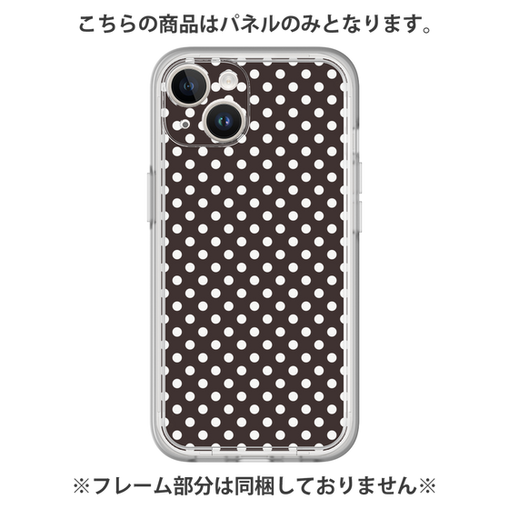 プレミアムパネル［ Small Dot - Black ］