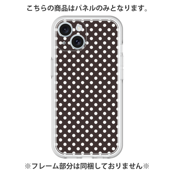 プレミアムパネル［ Small Dot - Black ］