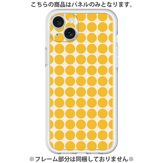 プレミアムパネル［ Big Dot - Yellow ］
