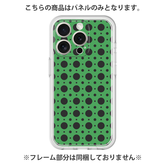 プレミアムパネル［ Shower Dot - Green ］