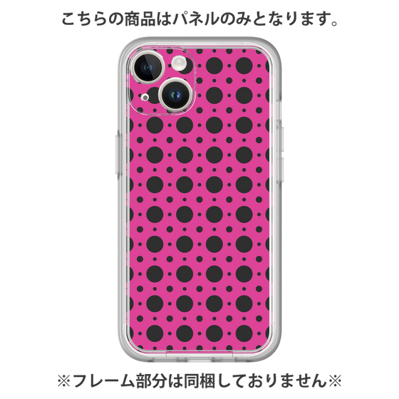 プレミアムパネル［ Shower Dot - Pink ］