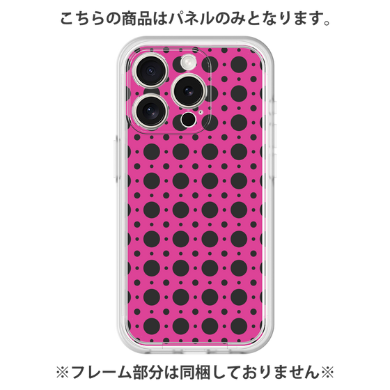 プレミアムパネル［ Shower Dot - Pink ］