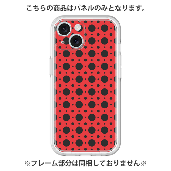プレミアムパネル［ Shower Dot - Red ］