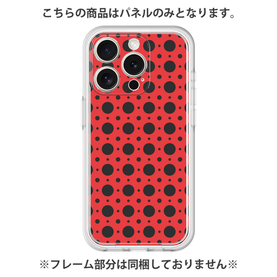 プレミアムパネル［ Shower Dot - Red ］