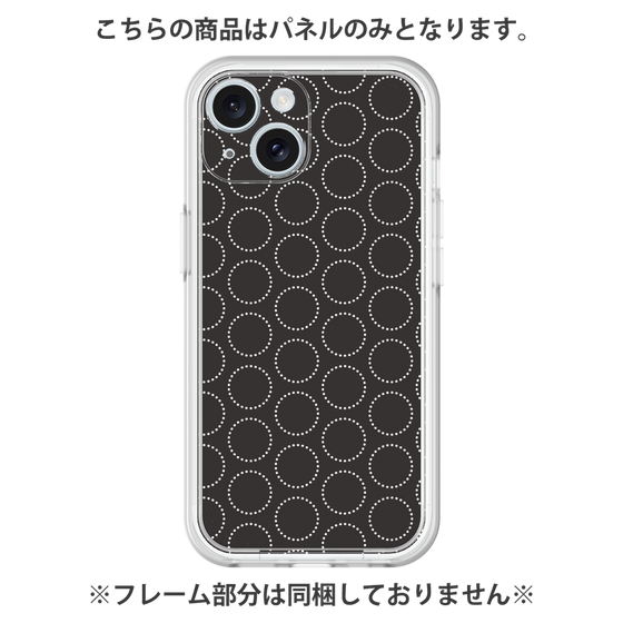 プレミアムパネル［ Dot Circle - Black ］