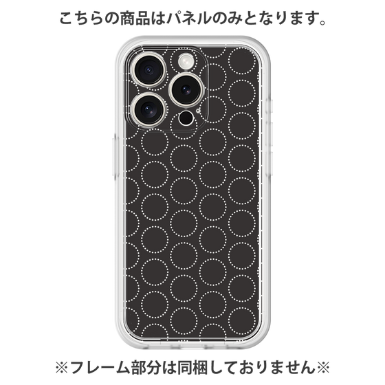 プレミアムパネル［ Dot Circle - Black ］