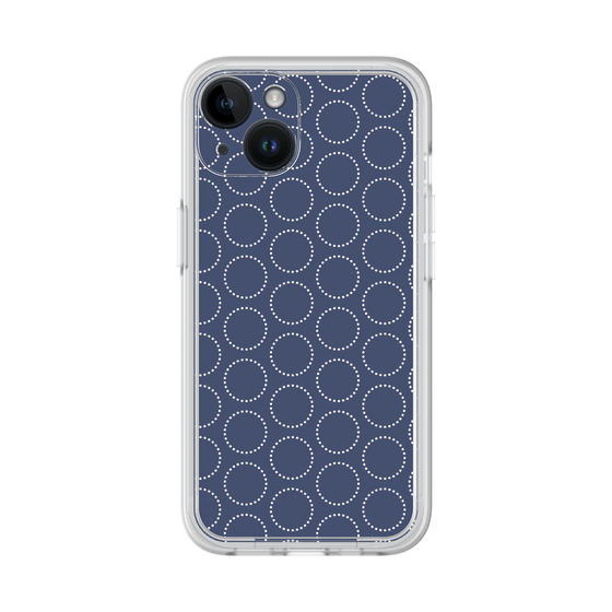 プレミアムパネル［ Dot Circle - Navy ］