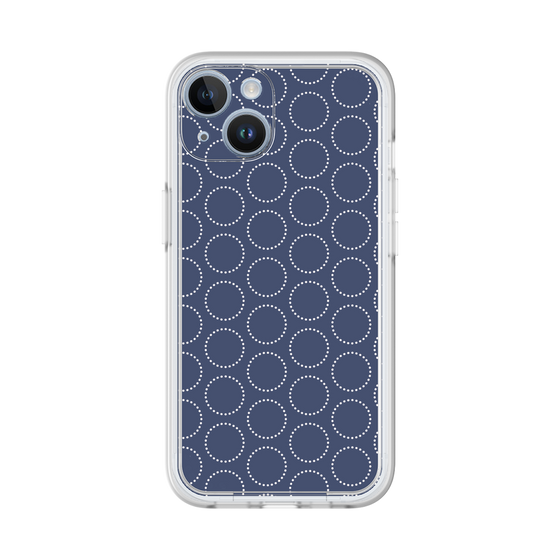 プレミアムパネル［ Dot Circle - Navy ］