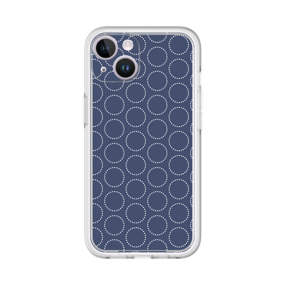 プレミアムパネル［ Dot Circle - Navy ］