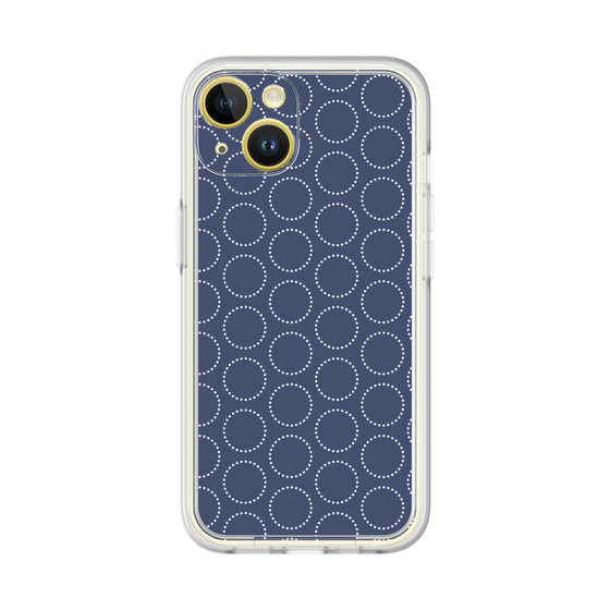プレミアムパネル［ Dot Circle - Navy ］