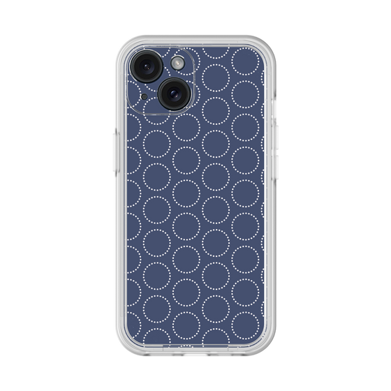 プレミアムパネル［ Dot Circle - Navy ］
