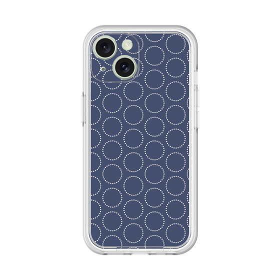 プレミアムパネル［ Dot Circle - Navy ］