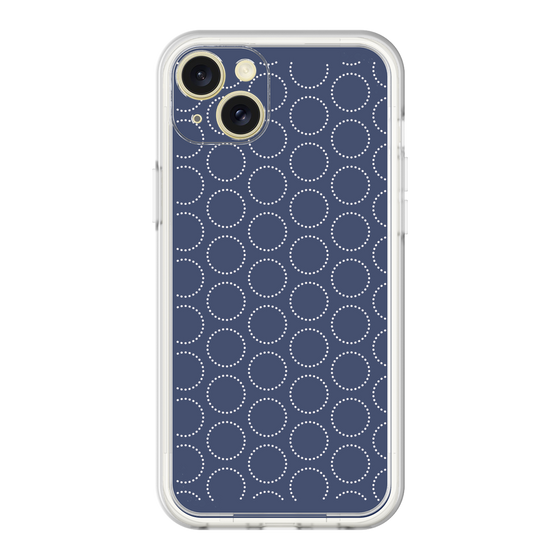 プレミアムパネル［ Dot Circle - Navy ］