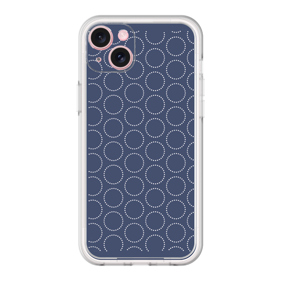 プレミアムパネル［ Dot Circle - Navy ］