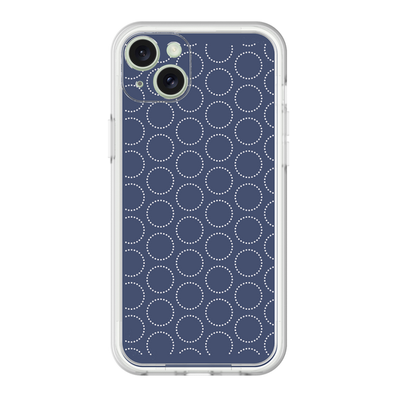 プレミアムパネル［ Dot Circle - Navy ］