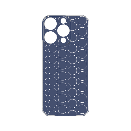 プレミアムパネル［ Dot Circle - Navy ］