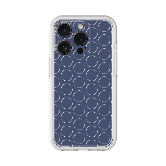 プレミアムパネル［ Dot Circle - Navy ］