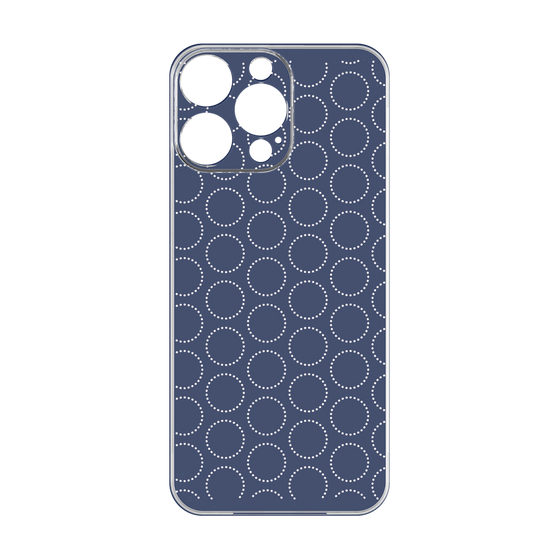 プレミアムパネル［ Dot Circle - Navy ］