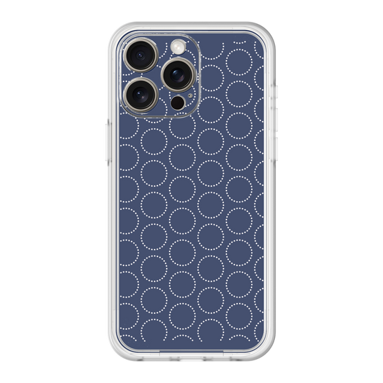 プレミアムパネル［ Dot Circle - Navy ］
