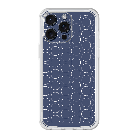 プレミアムパネル［ Dot Circle - Navy ］