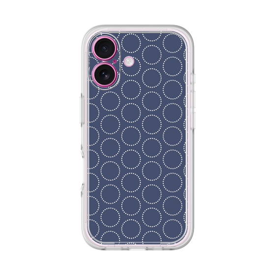 プレミアムパネル［ Dot Circle - Navy ］