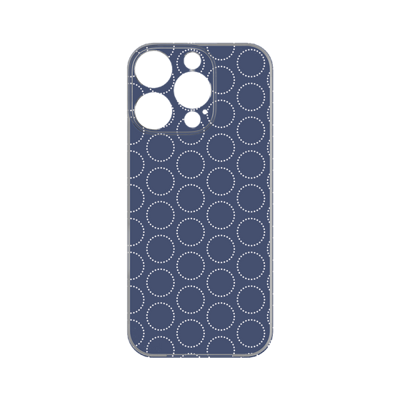 プレミアムパネル［ Dot Circle - Navy ］