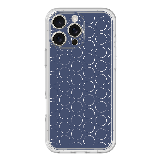 プレミアムパネル［ Dot Circle - Navy ］