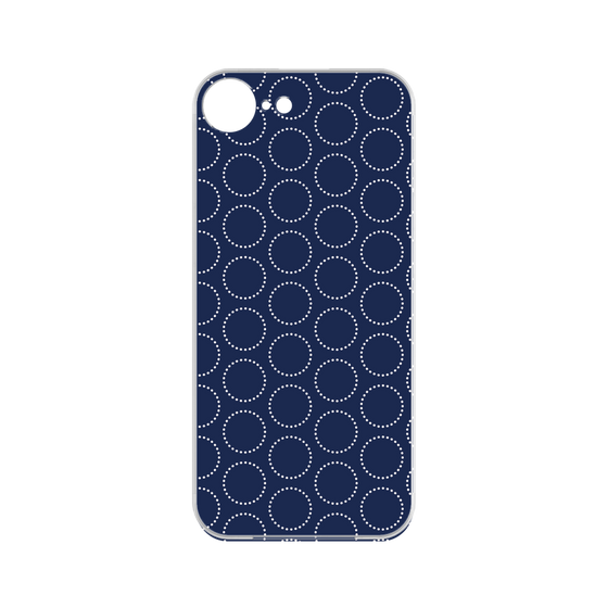 プレミアムパネル［ Dot Circle - Navy ］