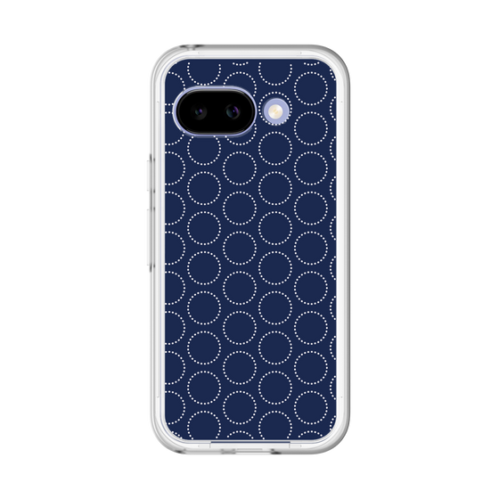 プレミアムパネル［ Dot Circle - Navy ］