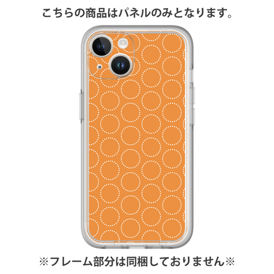 プレミアムパネル［ Dot Circle - Orange ］