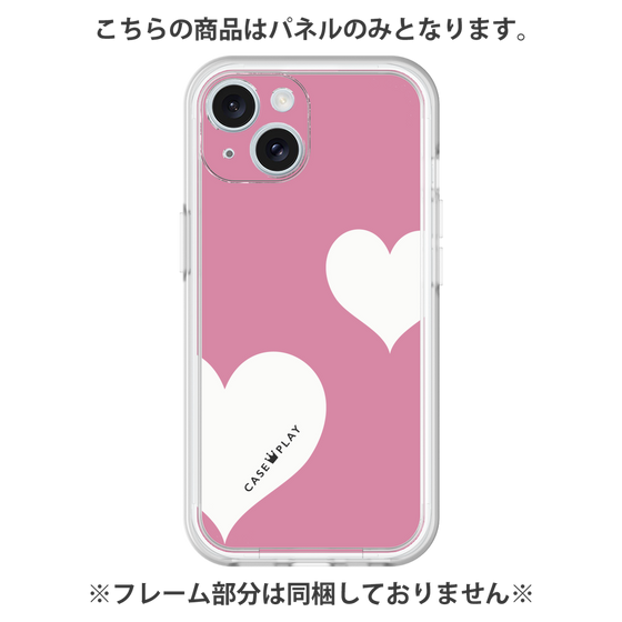 プレミアムパネル［ Two Hearts - Pink ］
