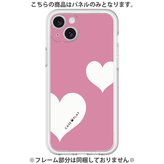 プレミアムパネル［ Two Hearts - Pink ］