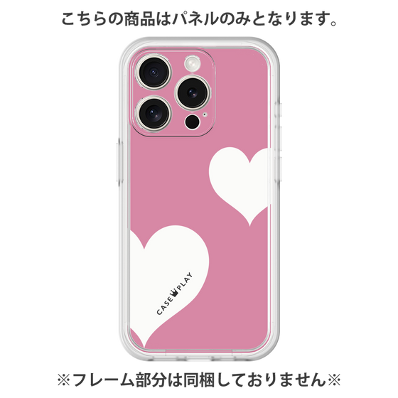 プレミアムパネル［ Two Hearts - Pink ］