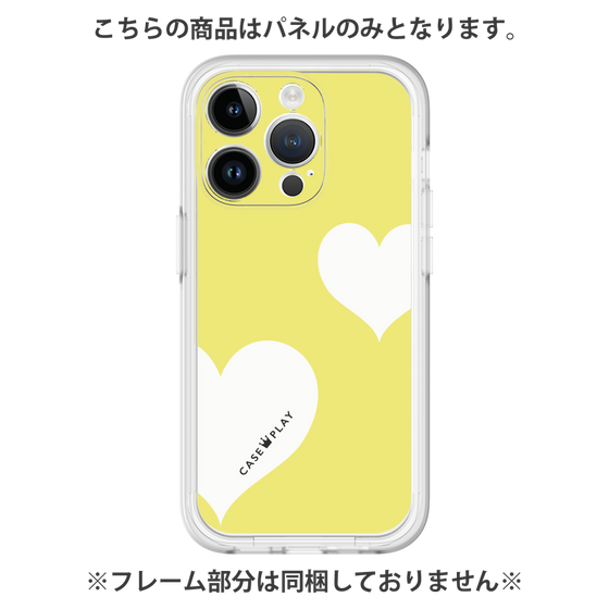 プレミアムパネル［ Two Hearts - Yellow ］