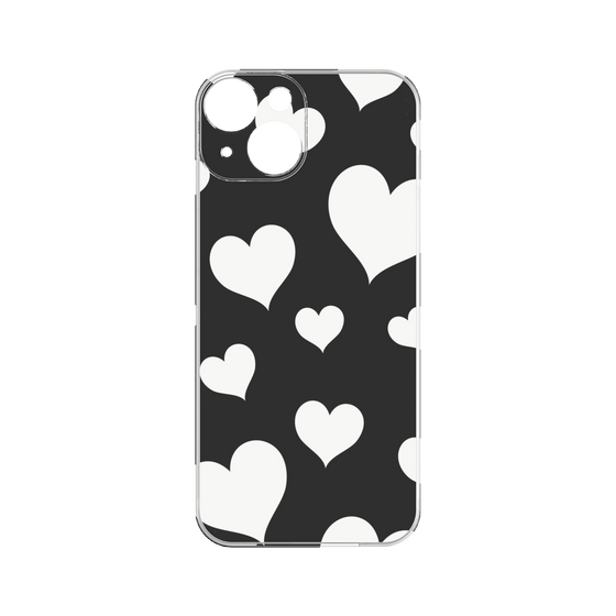 プレミアムパネル［ Dot Hearts - Black ］