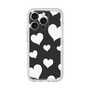 プレミアムパネル［ Dot Hearts - Black ］