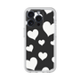 プレミアムパネル［ Dot Hearts - Black ］