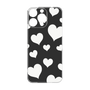 プレミアムパネル［ Dot Hearts - Black ］