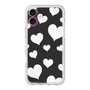 プレミアムパネル［ Dot Hearts - Black ］