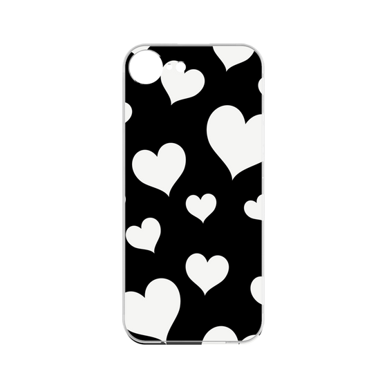プレミアムパネル［ Dot Hearts - Black ］