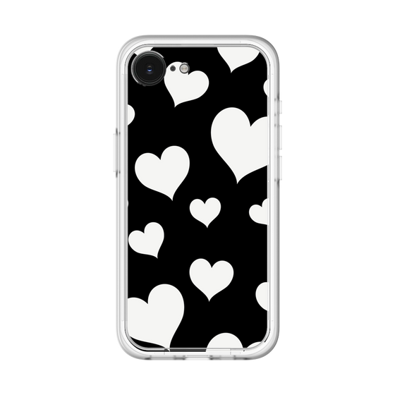 プレミアムパネル［ Dot Hearts - Black ］