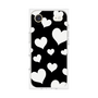 プレミアムパネル［ Dot Hearts - Black ］