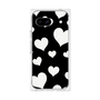 プレミアムパネル［ Dot Hearts - Black ］
