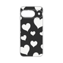 プレミアムパネル［ Dot Hearts - Black ］