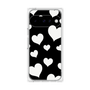 プレミアムパネル［ Dot Hearts - Black ］