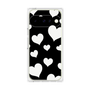 プレミアムパネル［ Dot Hearts - Black ］