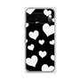 プレミアムパネル［ Dot Hearts - Black ］