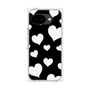 プレミアムパネル［ Dot Hearts - Black ］