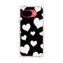 プレミアムパネル［ Dot Hearts - Black ］