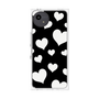 プレミアムパネル［ Dot Hearts - Black ］